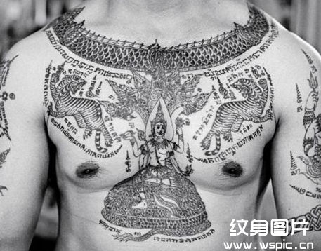 泰国宗教纹身图案
