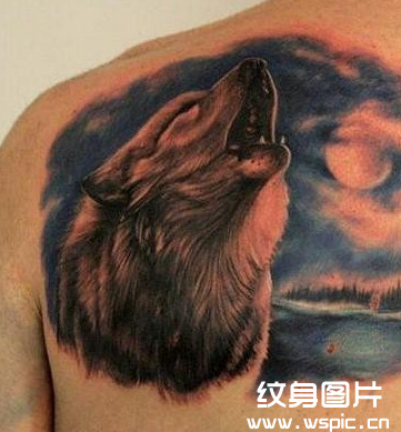 狼纹身