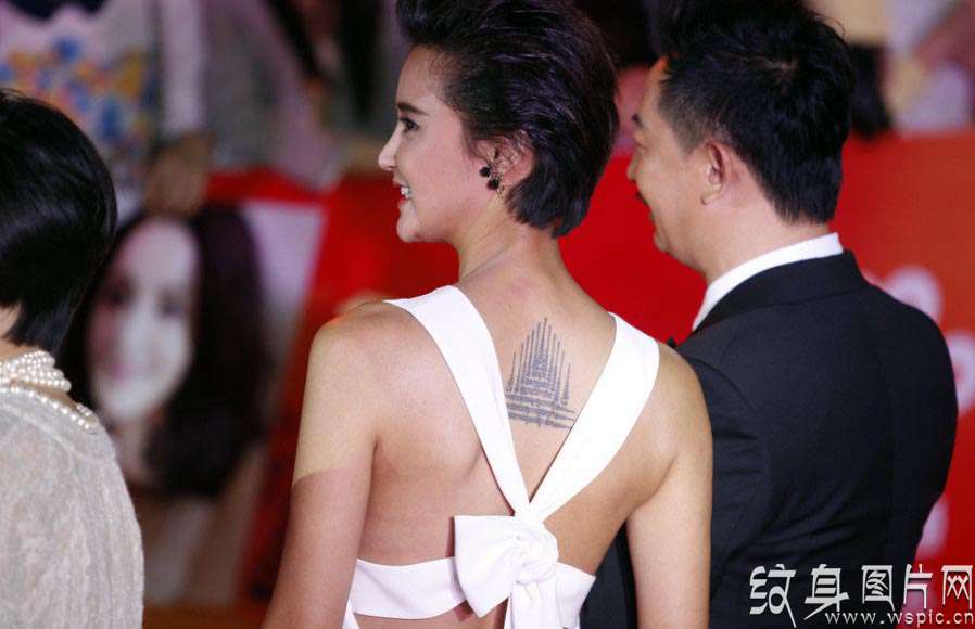 张歆艺纹身充满神秘感，泰国纹身大受欢迎