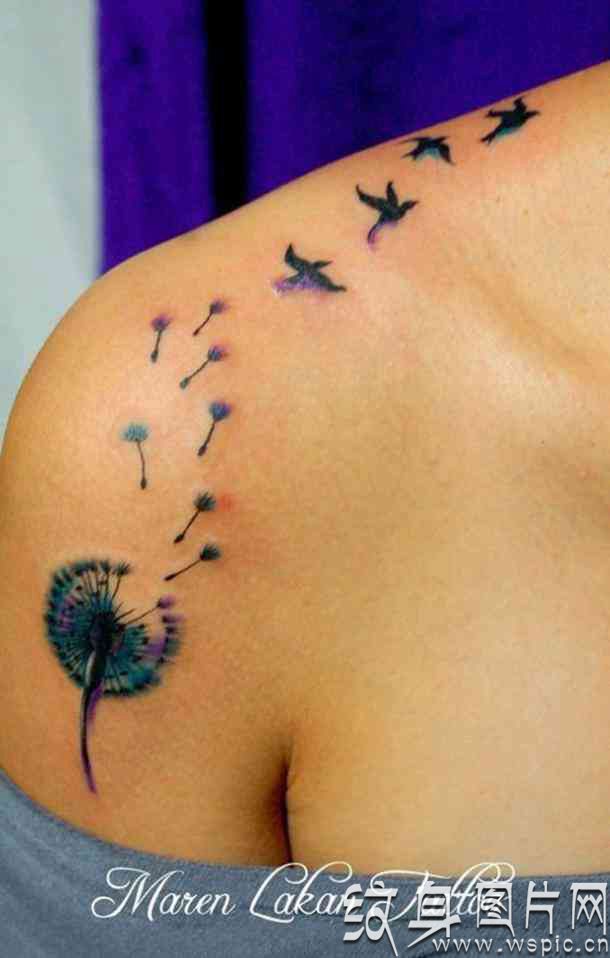 女人纹身欣赏，惊艳绝伦的最新流行纹身图案