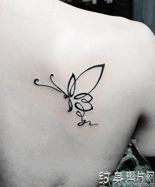 蝴蝶纹身欣赏，你必须看到的20个美丽蝴蝶设计