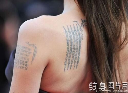 梵文纹身欣赏，全球最古老的语言文化之一