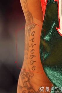 詹宁斯纹身，NBA控球后卫喜欢开纹身派对
