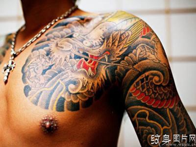 现代刺青鼻祖，日本半甲纹身你了解多少