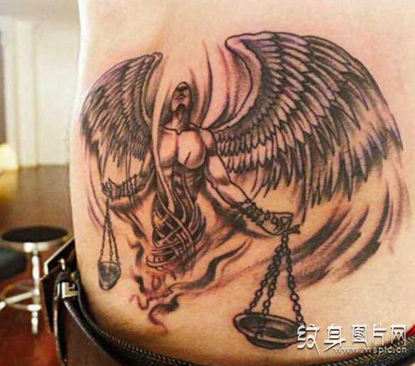 天使纹身图案大全，世人和神之间的伟大使者