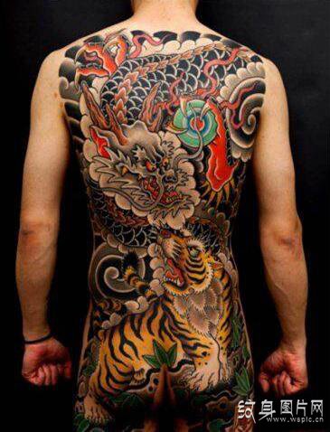 霸气下山虎纹身图案，江湖纹身首选题材之一