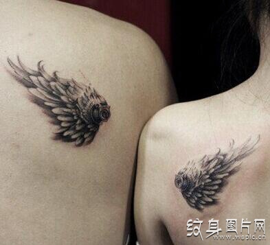 追求自由展现自我，翅膀纹身图案欣赏