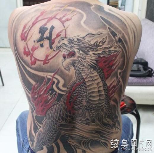 中国四大瑞兽之一，麒麟纹身图案大全
