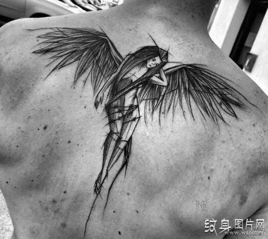 设计与艺术，8种不同的翅膀纹身图案及含义