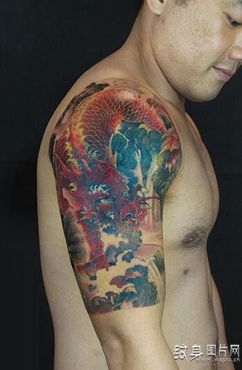 远古神话之麒麟传说，麒麟纹身图案欣赏