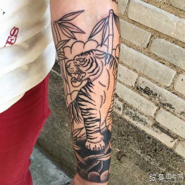 个性十足的老虎纹身图案，2018最佳纹身创作灵感