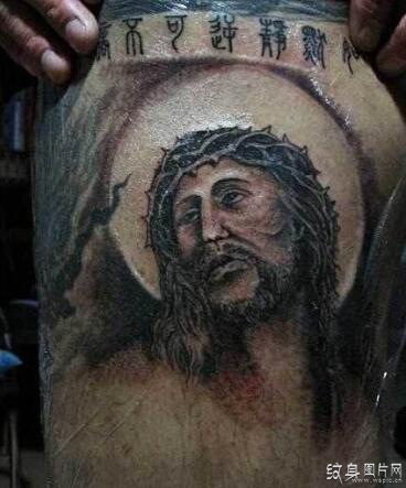  基督宗教的创始者，耶稣纹身图案欣赏