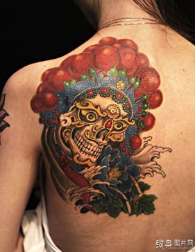  花旦纹身图案欣赏，与众不同的经典纹身