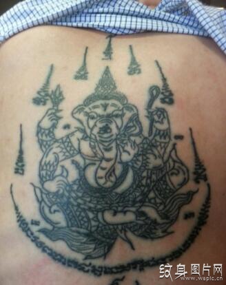 象神纹身的传说与含义，佛教中的守护神
