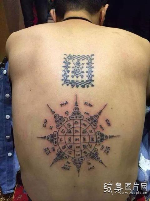 宗教文化的经典传承，泰国纹身图案欣赏
