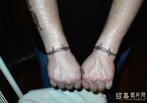 男士手腕纹身图案欣赏，超炫酷的创意设计