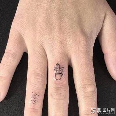 手指上纹身多少钱，100~300元小纹身图案推荐