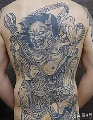 蚩尤纹身图案及手稿欣赏，霸气的上古战神