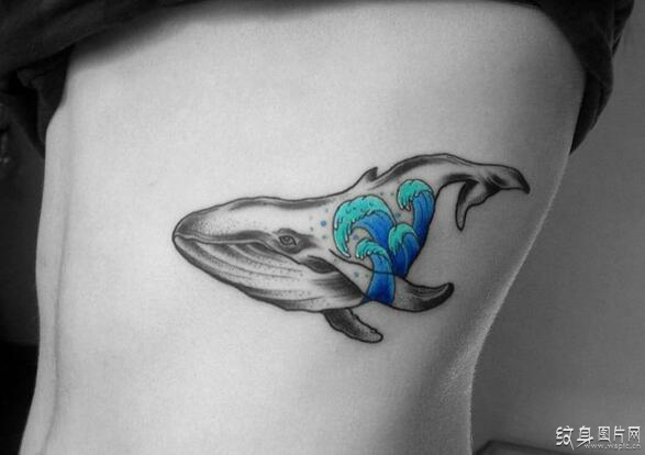 来自海洋的智慧生物，最新鲸鱼纹身图案设计