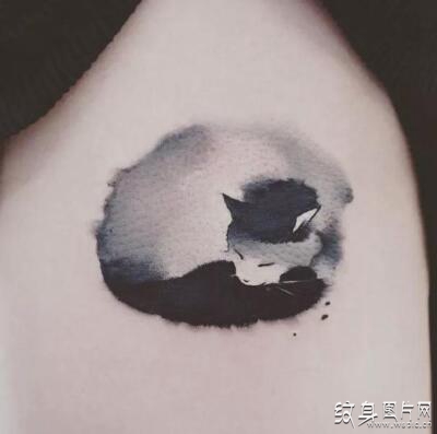 水墨纹身图案欣赏，用身体来演绎唯美中国风