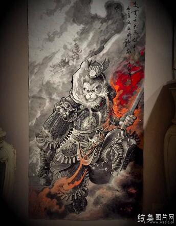 烈火堂创始人傅海林，中国纹身界的武将大神