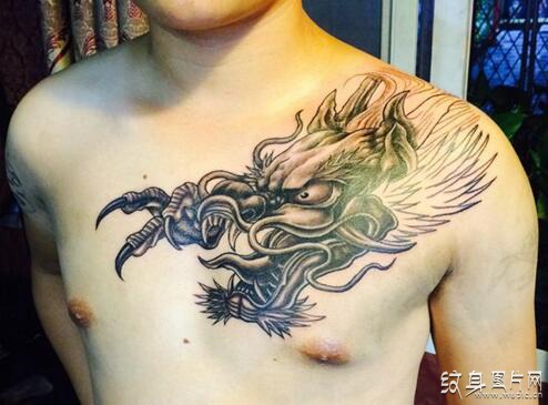 龙头纹身图案欣赏，华夏文化的精髓之所在