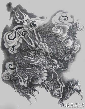 中国传统纹身手稿大全，盘点纹身中经典素材