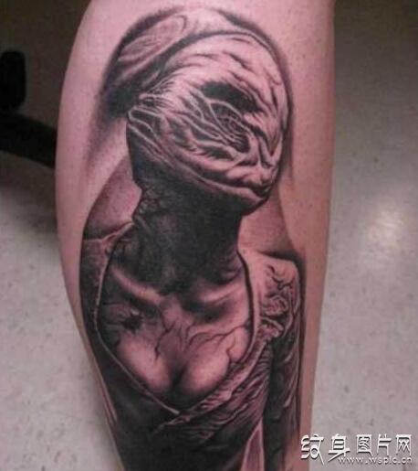 恶鬼纹身图案和手稿欣赏，令人毛骨悚然的纹身设计