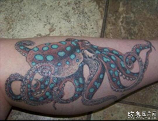 神秘的深海八达通，章鱼纹身图案及手稿欣赏