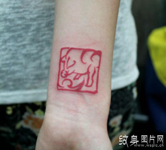 个性印章纹身图案欣赏，令人记忆犹新的纹身设计