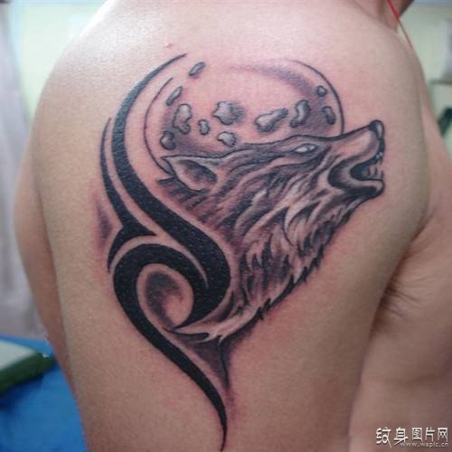狼图腾纹身图案大全及含义 草原民族的精神象征