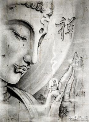 如来佛纹身图案及手稿欣赏 佛教之中的应身佛