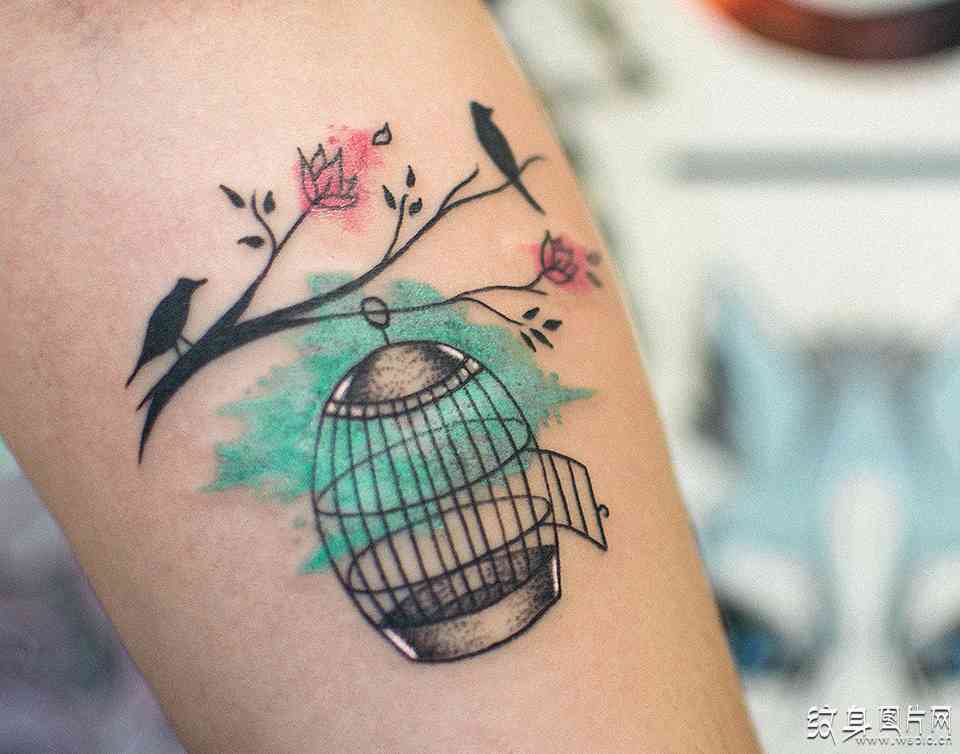 鸟笼纹身图案及含义 中国传统文化的纹身运用