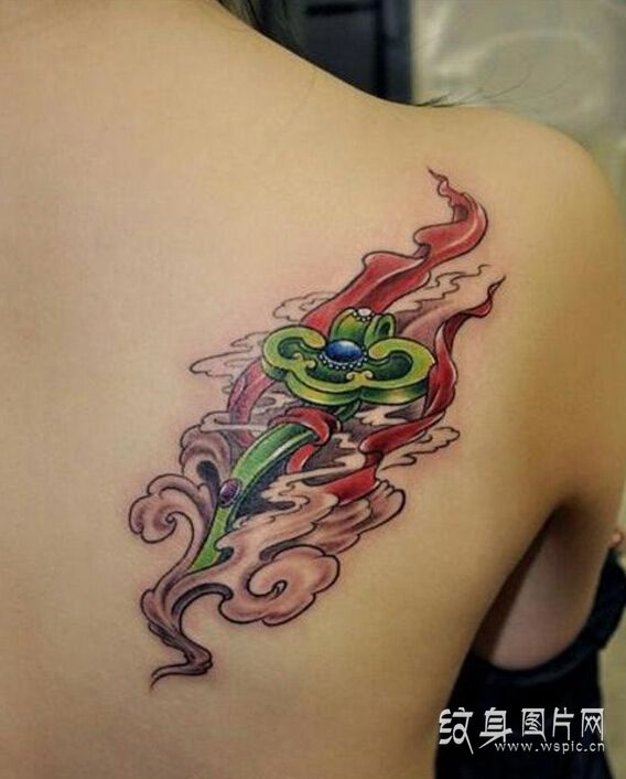 中华民族传统吉祥物 如意纹身图案及手稿欣赏
