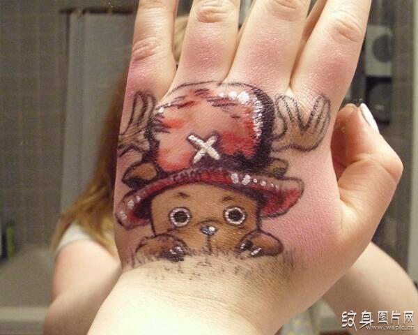 乔巴纹身图案欣赏 草帽海贼团中的可爱担当