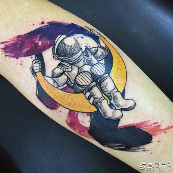 宇航员纹身图案及含义 星空中蕴含着儿时的梦想