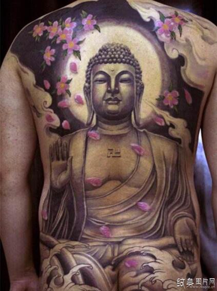 佛像纹身图案及手稿 经典宗教纹身欣赏