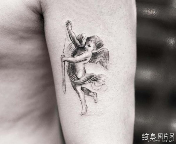 爱神丘比特纹身及手稿 源自古罗马的爱情故事