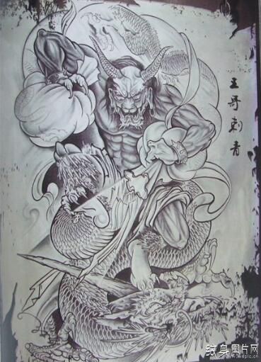 风神纹身及手稿 日本传统鬼怪的忌讳与讲究