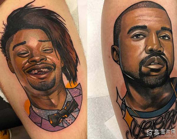 嘻哈纹身图案欣赏 欧美主流hiphop风格纹身设计