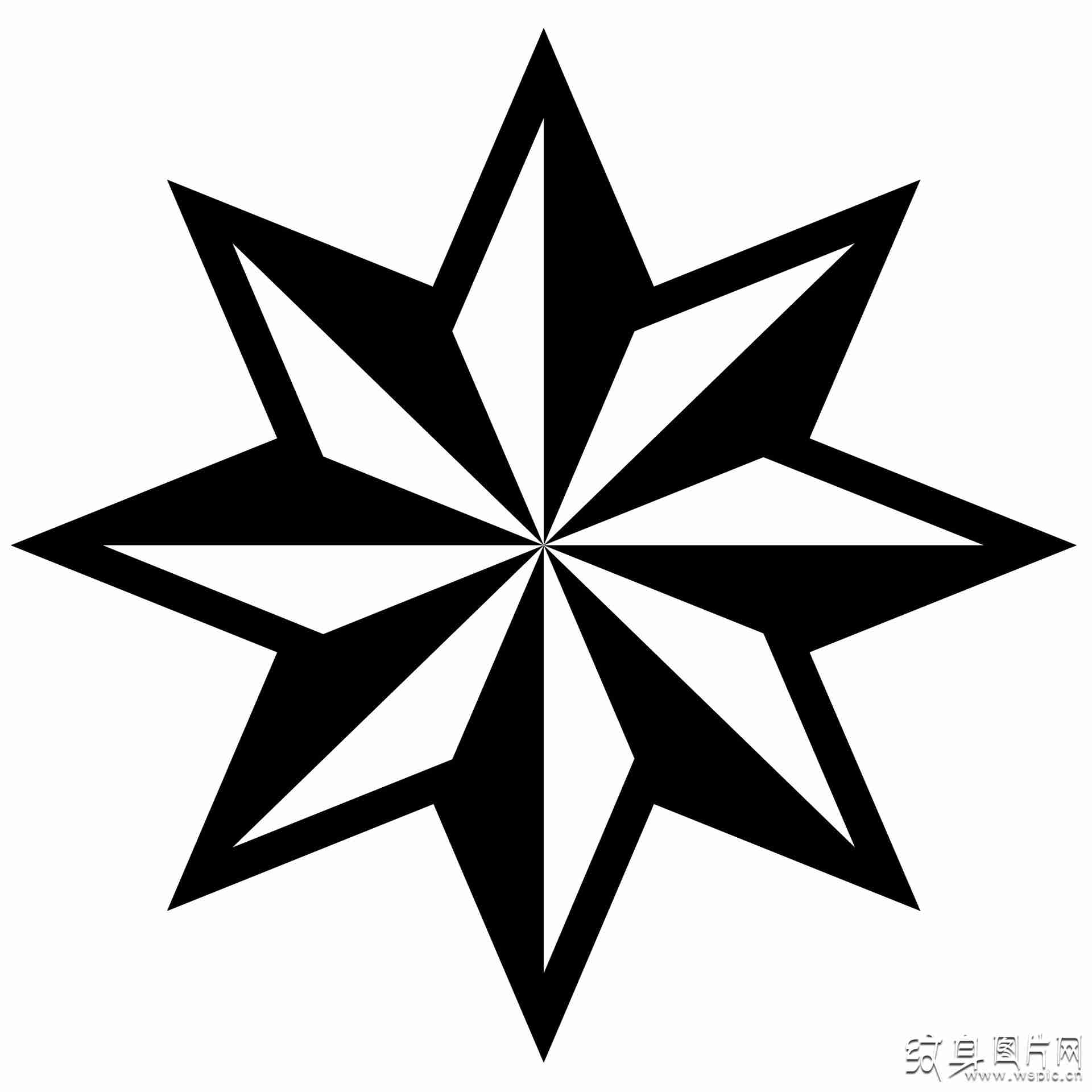 八芒星纹身及含义 具有神秘色彩的经典符号