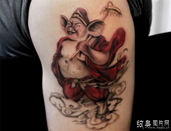 猪八戒纹身及手稿欣赏 传说中的天蓬大元帅