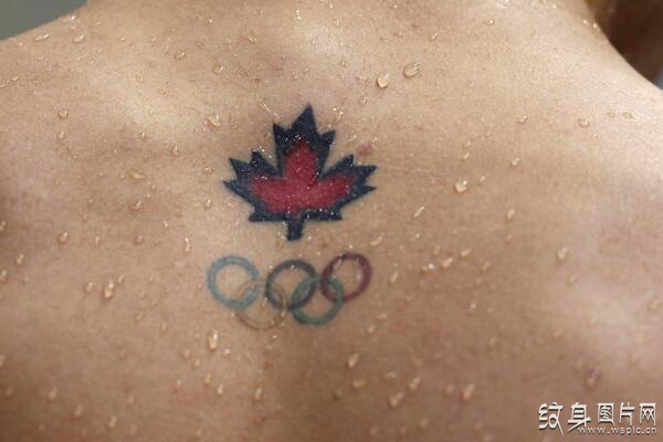 奥运五环纹身图案欣赏 用手臂来展现奥运精神