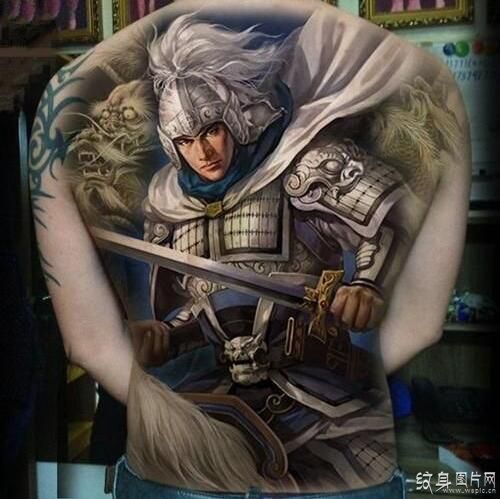 忠义纹身图案欣赏 中国传统美德的流传