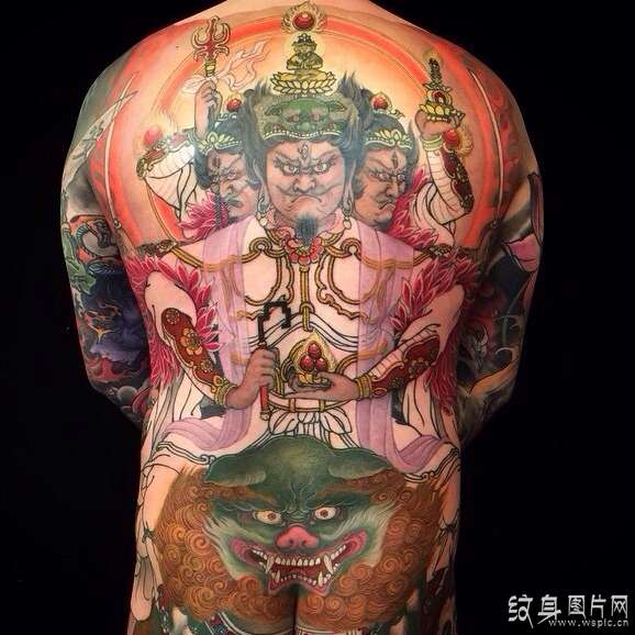 怒目金刚纹身及手稿 震慑四方的佛教护法神