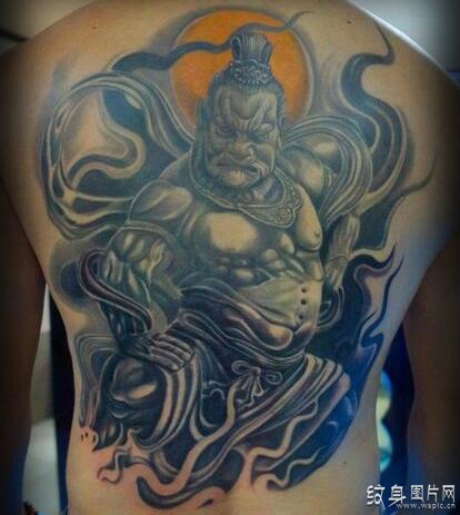 怒目金刚纹身及手稿 震慑四方的佛教护法神