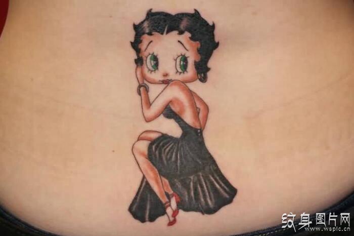 卡通贝蒂纹身图案欣赏 风情万种的百变女郎