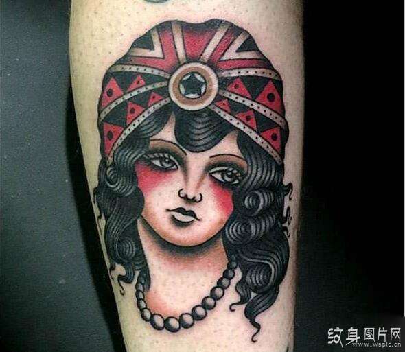 吉普赛女郎纹身图案及含义 自由奔放的流浪民族