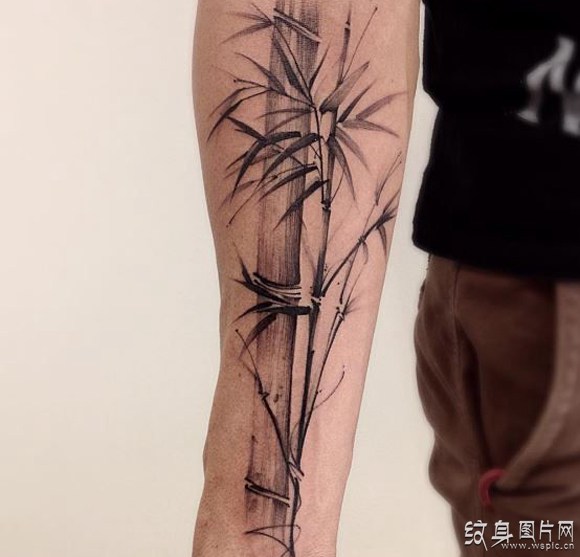 竹子纹身图案欣赏 中国传统纹身的内涵与寓意