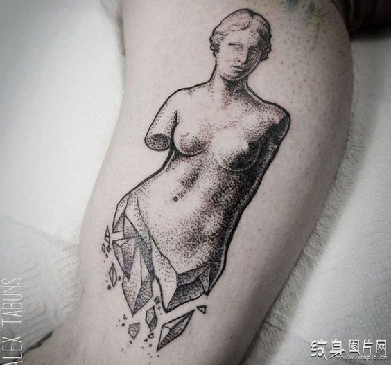 维纳斯纹身图案欣赏 最美丽的古罗马断臂女神